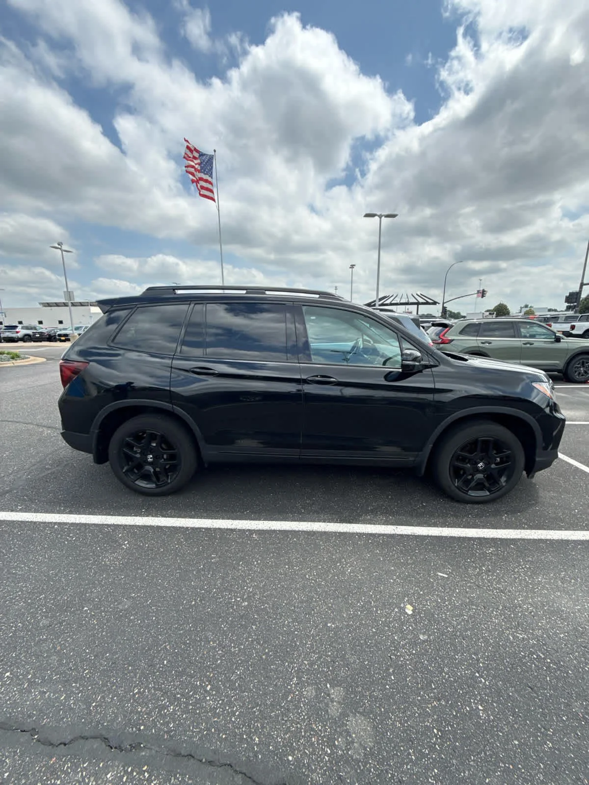 Used 2024 Crystal Black Pearl Honda Black Edition image 7