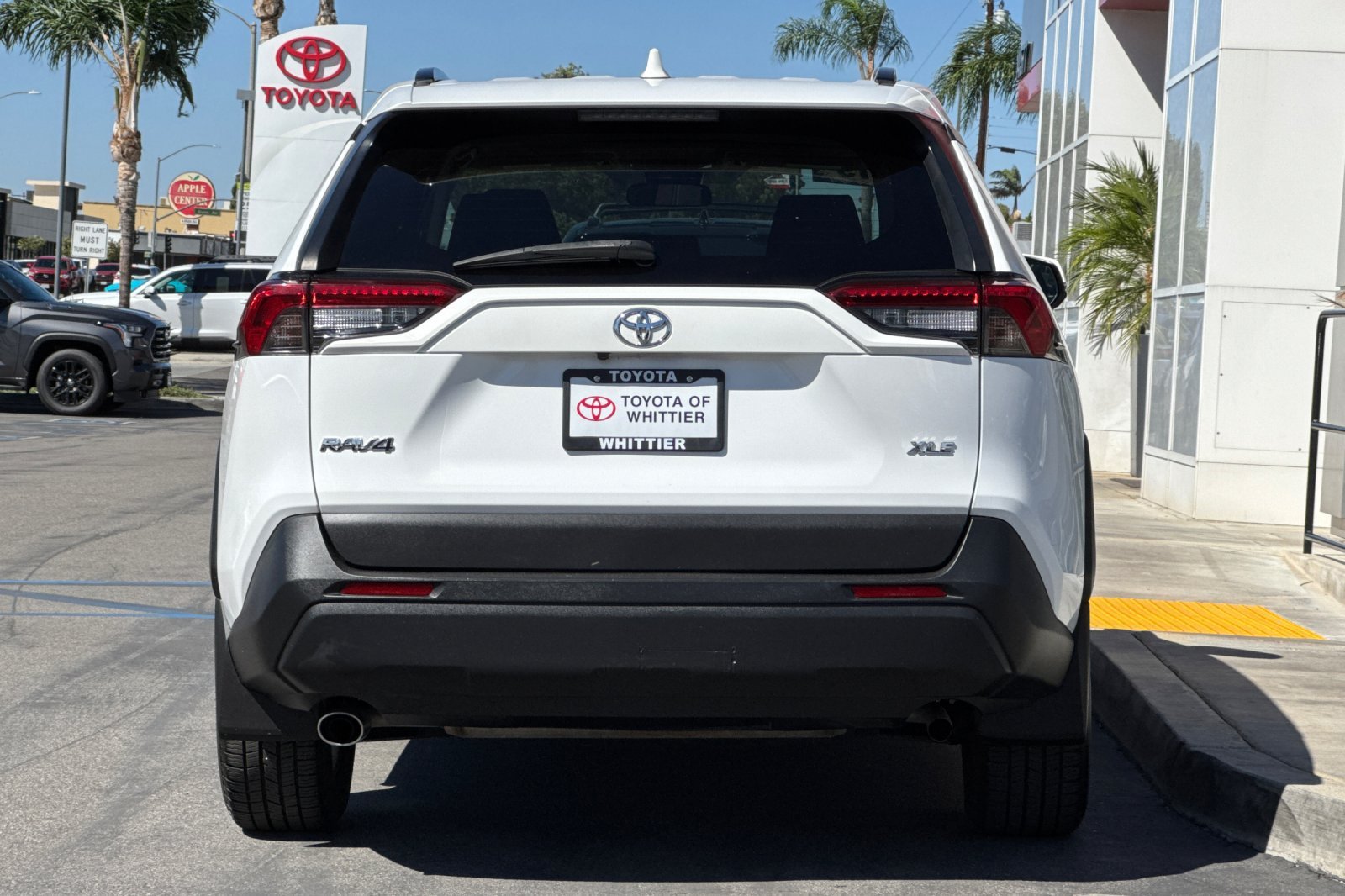 Certified Used 2019 White Toyota XLE image 6