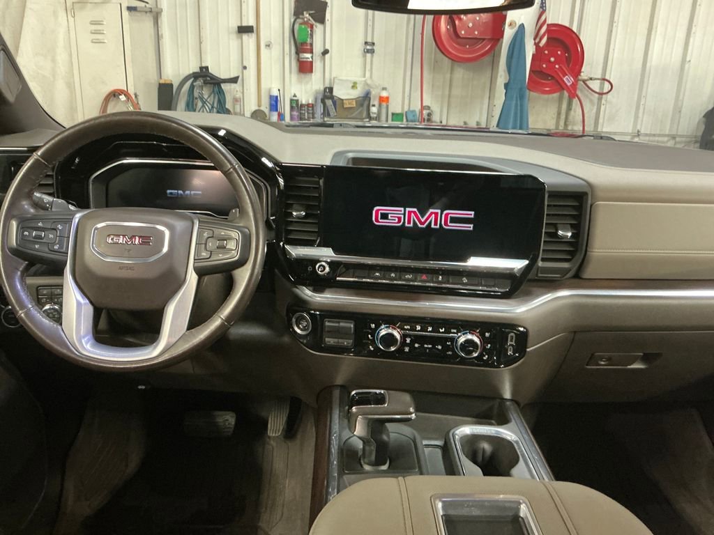 Used 2022 Pacific Blue Metallic GMC SLT image 18