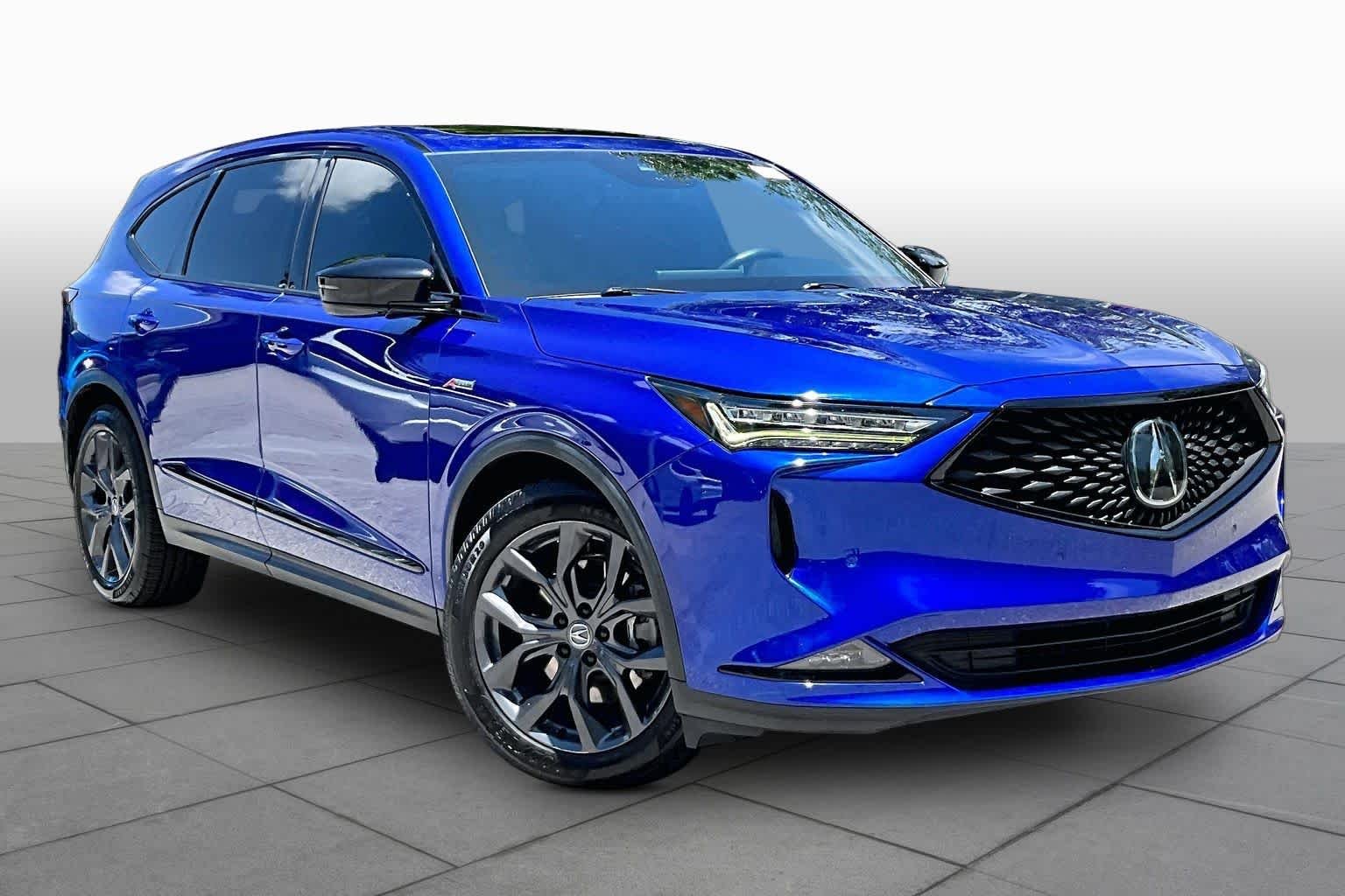 Used 2023 Apex Blue Pearl Acura w/A-Spec Package image 3