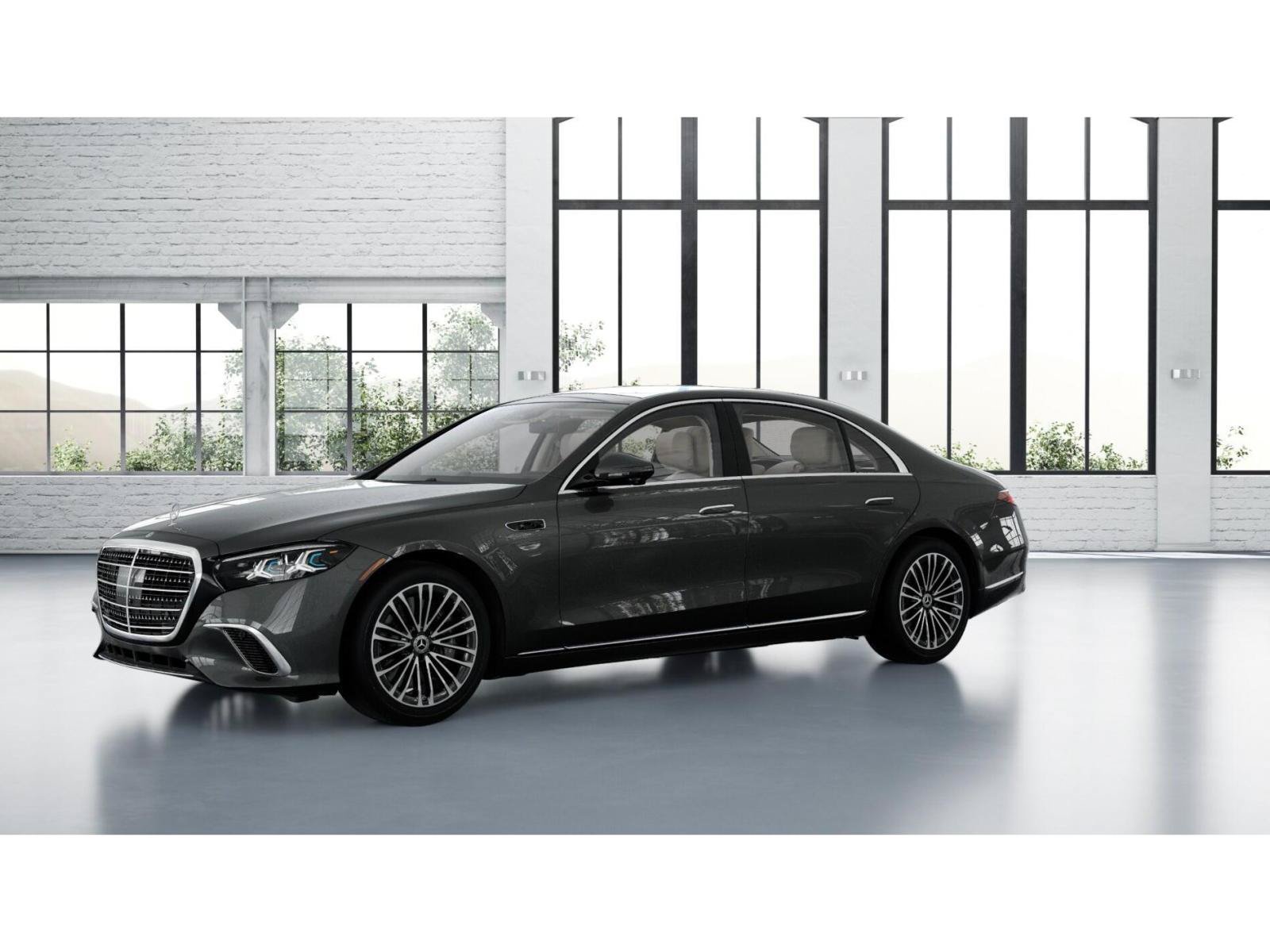 New 2027 Graphite Grey Metallic Mercedes-Benz S 580 4MATIC® Sedan image 38