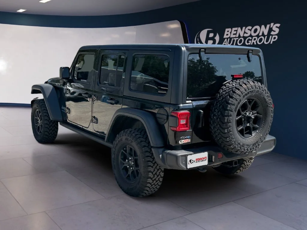 New 2025 Black Jeep Willys 4xe image 3