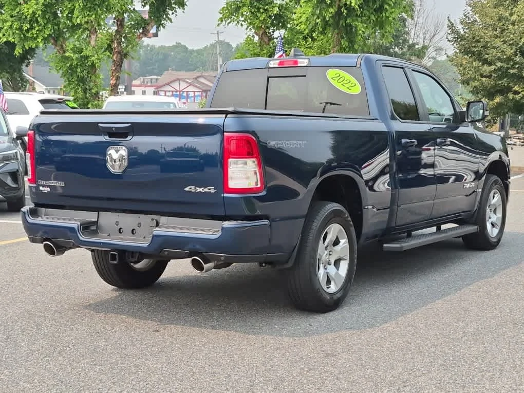 Used 2022 Patriot Blue Pearlcoat Ram Big Horn image 3