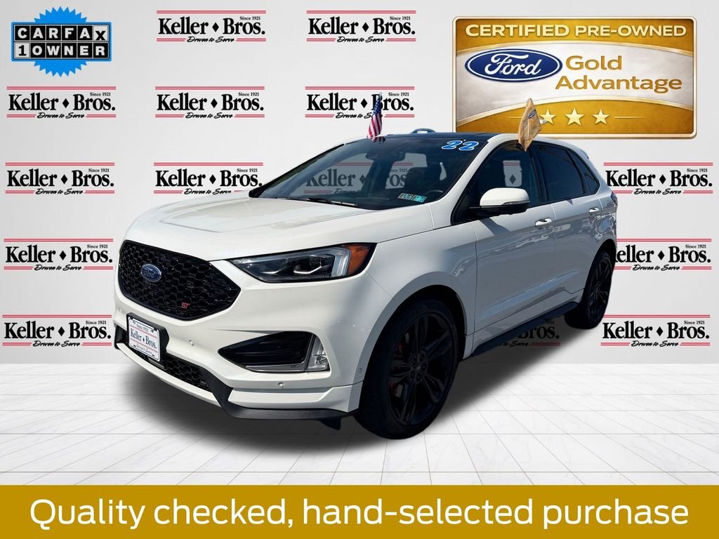 Certified Used 2022 Star White Ford ST image 4