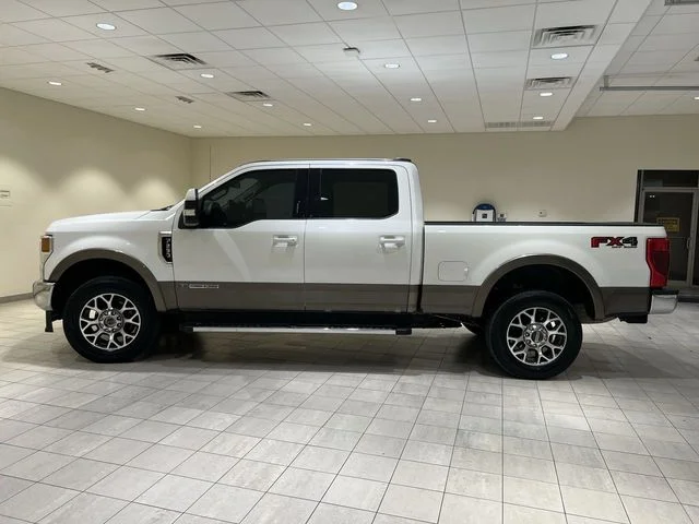 Certified Used 2021 White Ford Lariat image 2