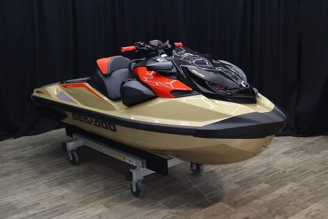 2025 Sea-Doo RXT-X 325 Metallic Tan Lava Red Premium