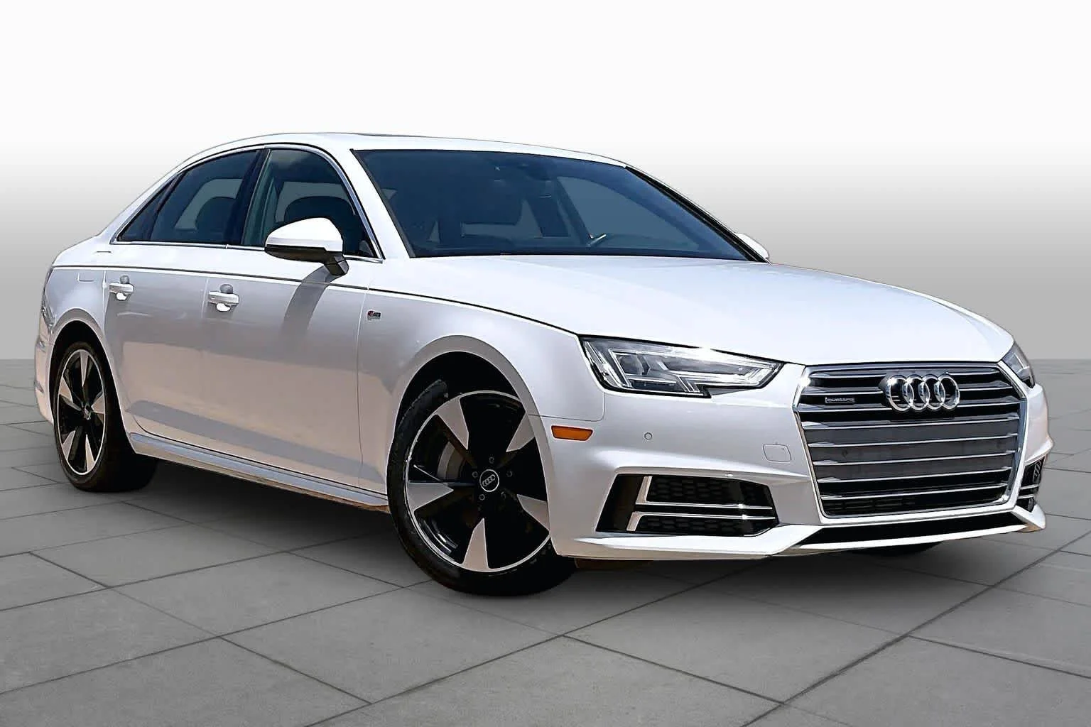 Used 2017 Glacier White Metallic Audi Premium Plus image 4