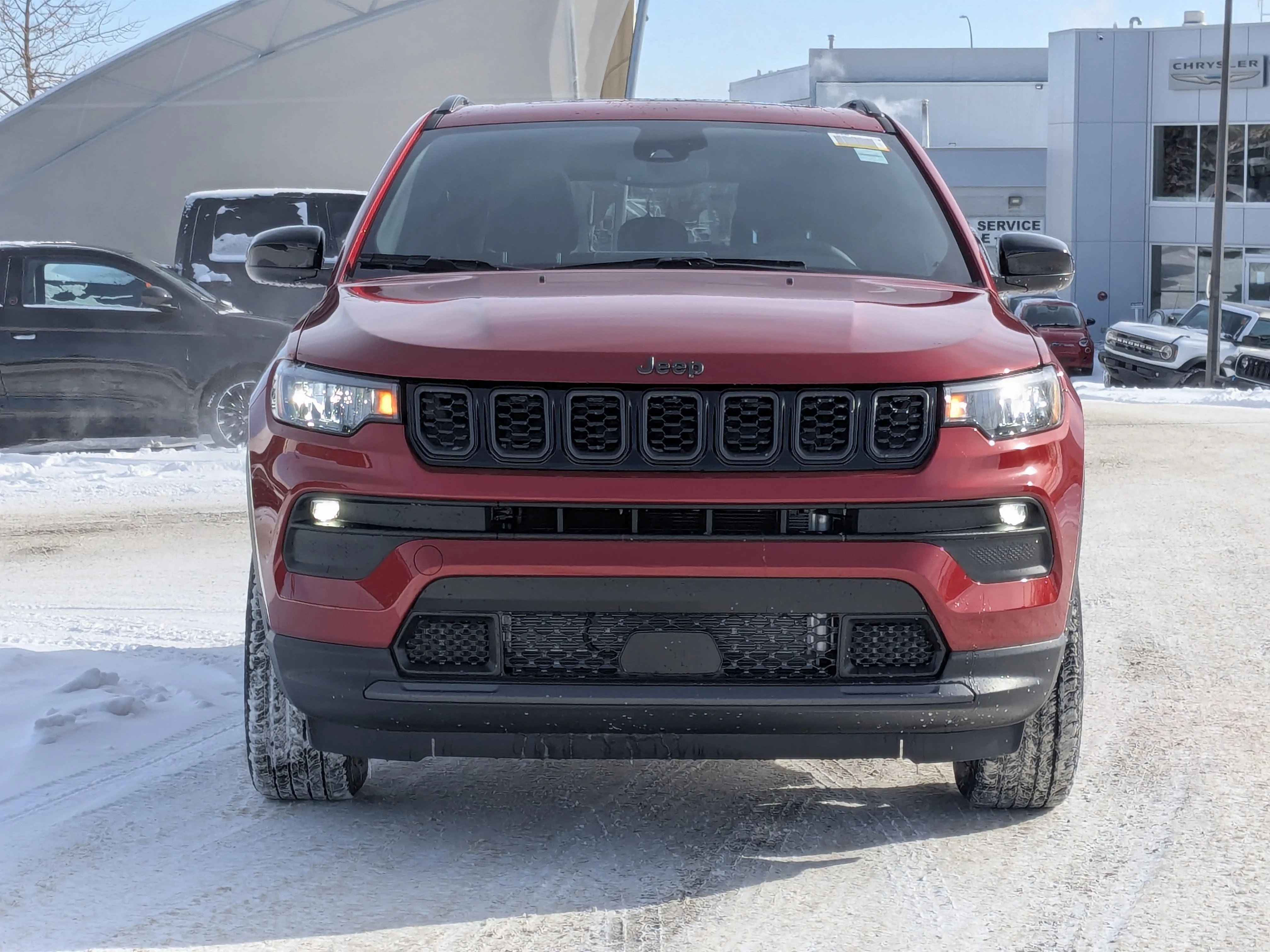 New 2026 Red Jeep North - Altitude Special Edition 18 Inch Black Wheels image 3
