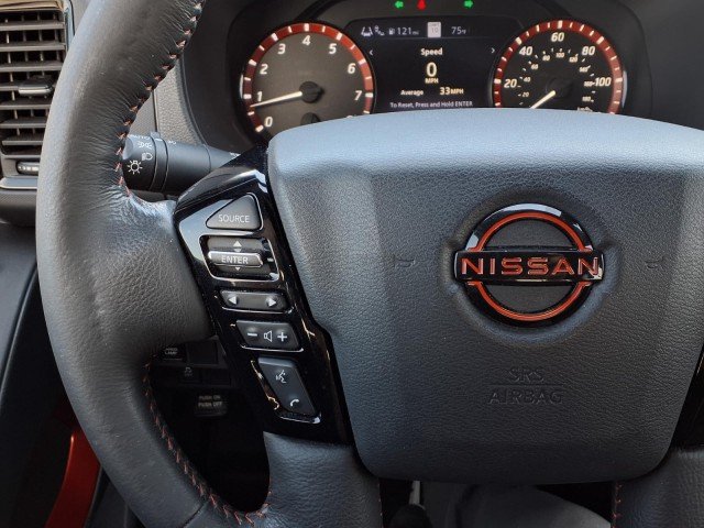 Used 2023 Red Nissan Crew Cab PRO-X 4x2 image 21