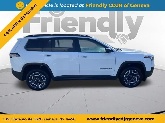 New 2026 Bright White Clear-Coat Exterior Paint Jeep Limited image 6