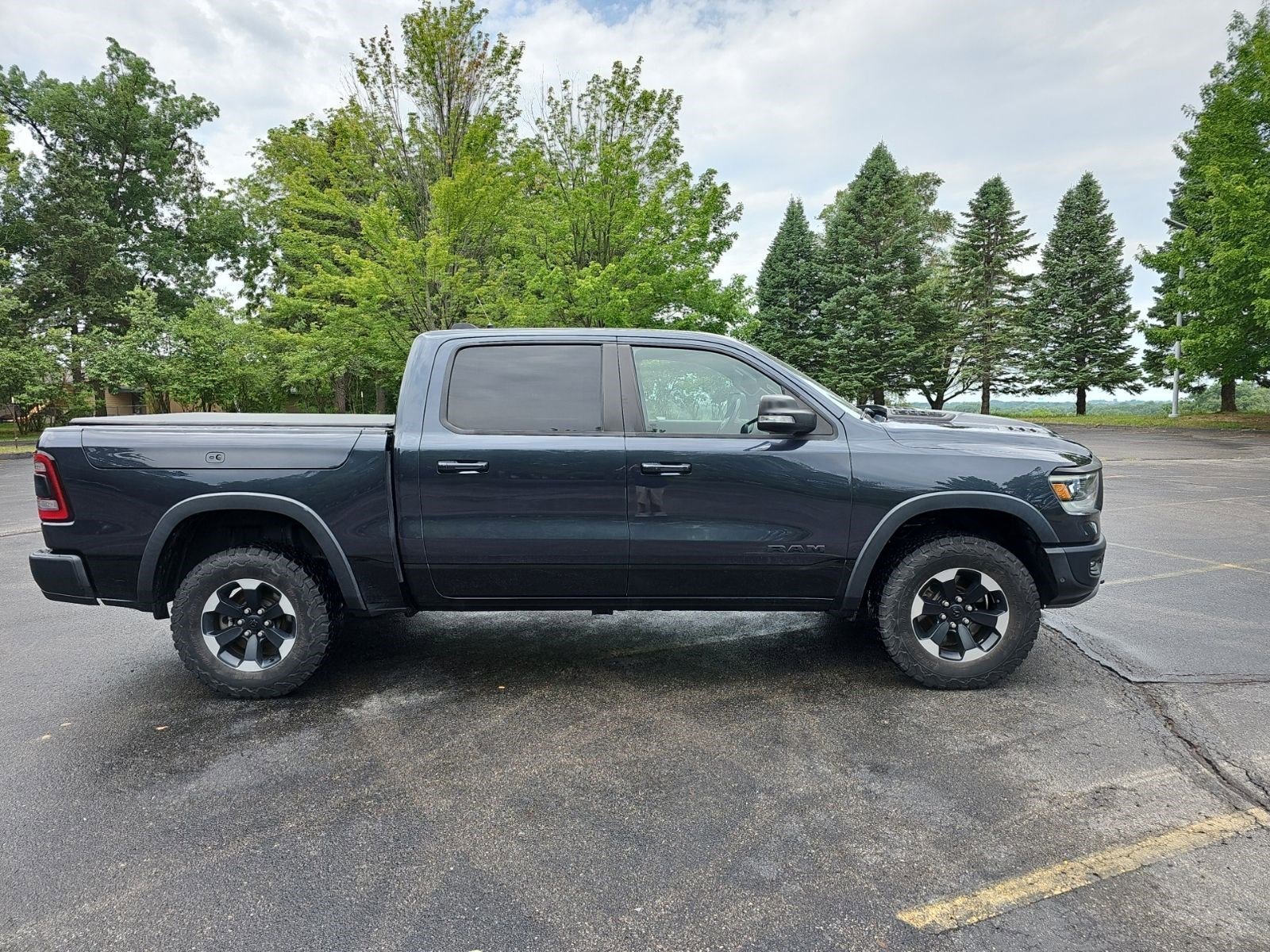 Used 2020 Maximum Steel Metallic Clearcoat Ram Rebel image 6