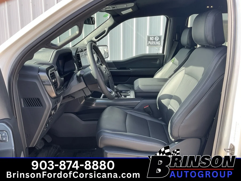 New 2026 Star White Metallic Tri-Coat Ford LARIAT image 11