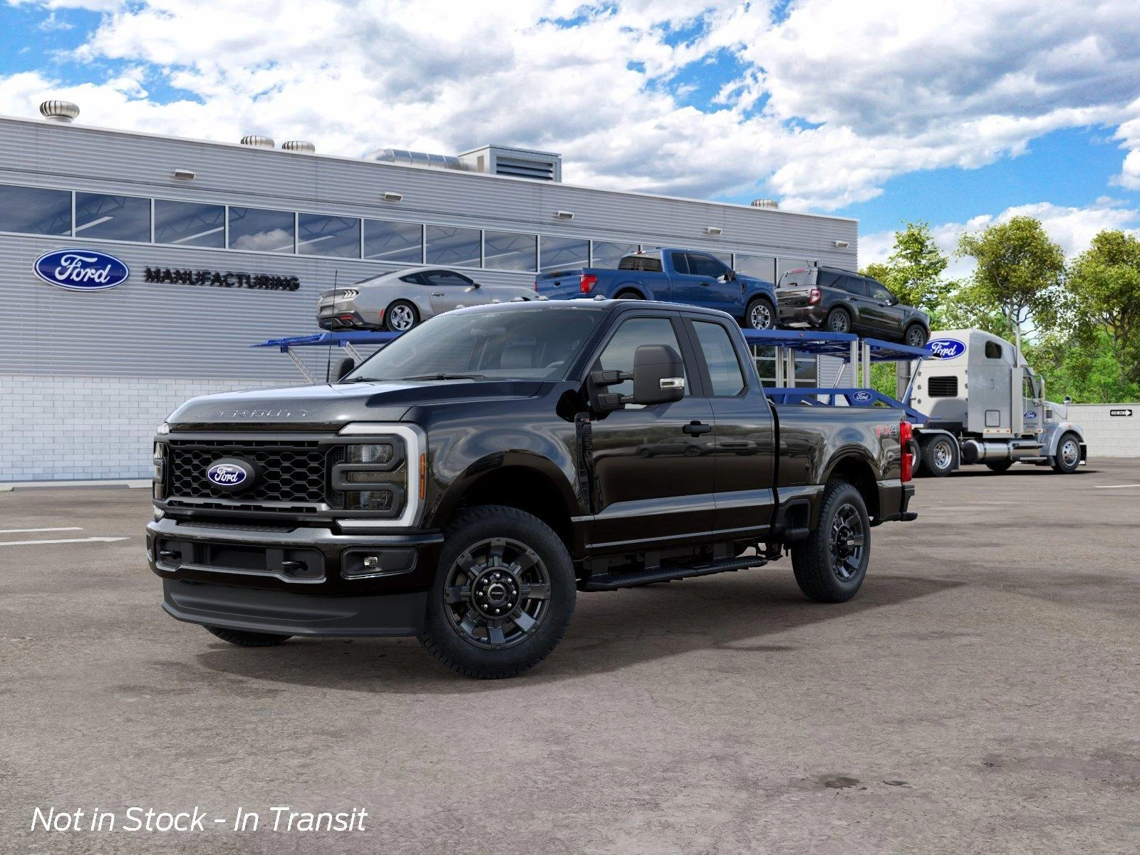 New 2027 Agate Black Metallic Ford F-250® XL image 3