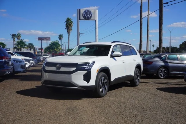 New 2027 Opal White Pearl Volkswagen SE image 1