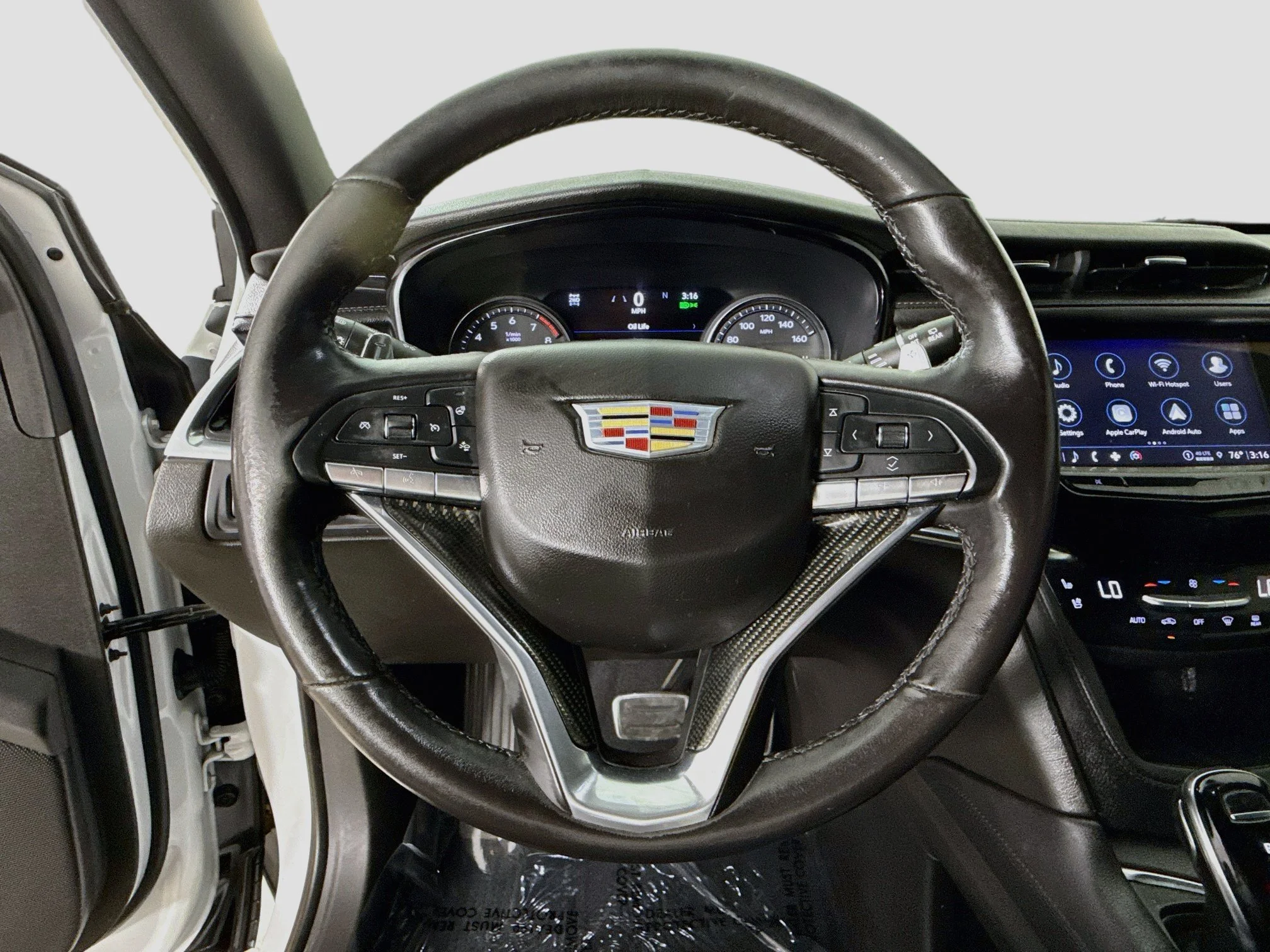 Used 2022 CRYSTAL WHITE TRICOAT Cadillac Sport image 13