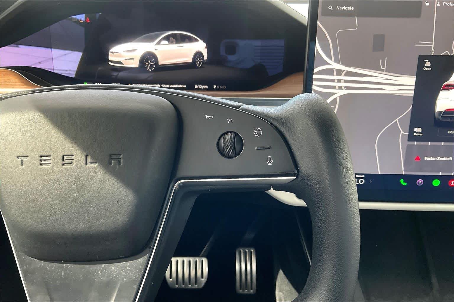 Used 2022 Pearl White Multi-Coat Tesla  image 24