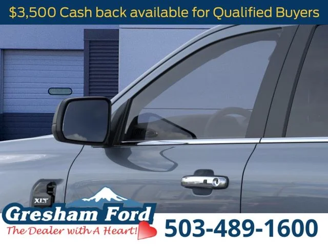 New 2025 Azure Gray Metallic Tri-coat Ford XLT image 23