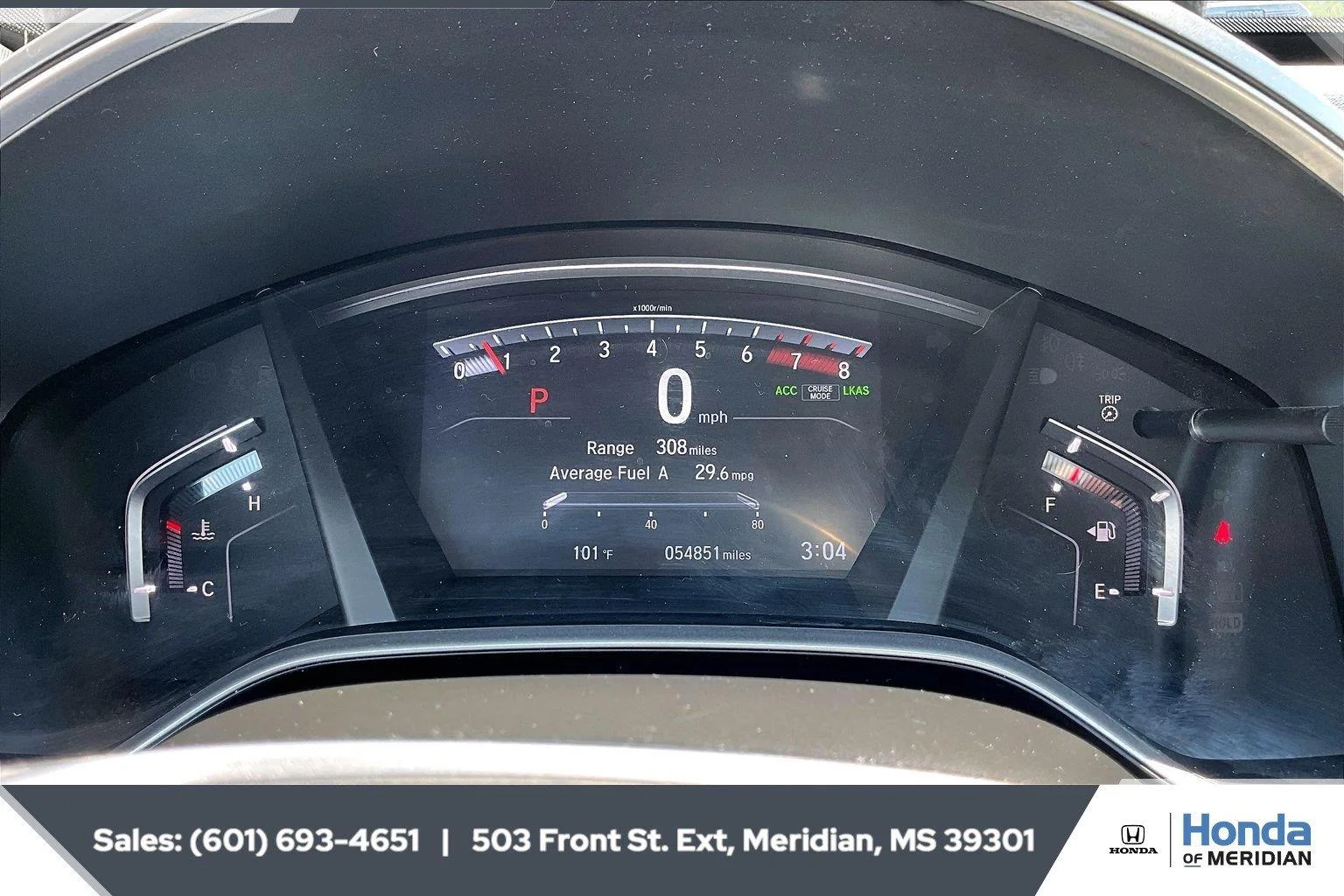 Used 2021 Crystal Black Pearl Honda EX-L image 14