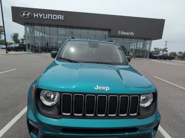 Used 2022 Teal Jeep Latitude image 1