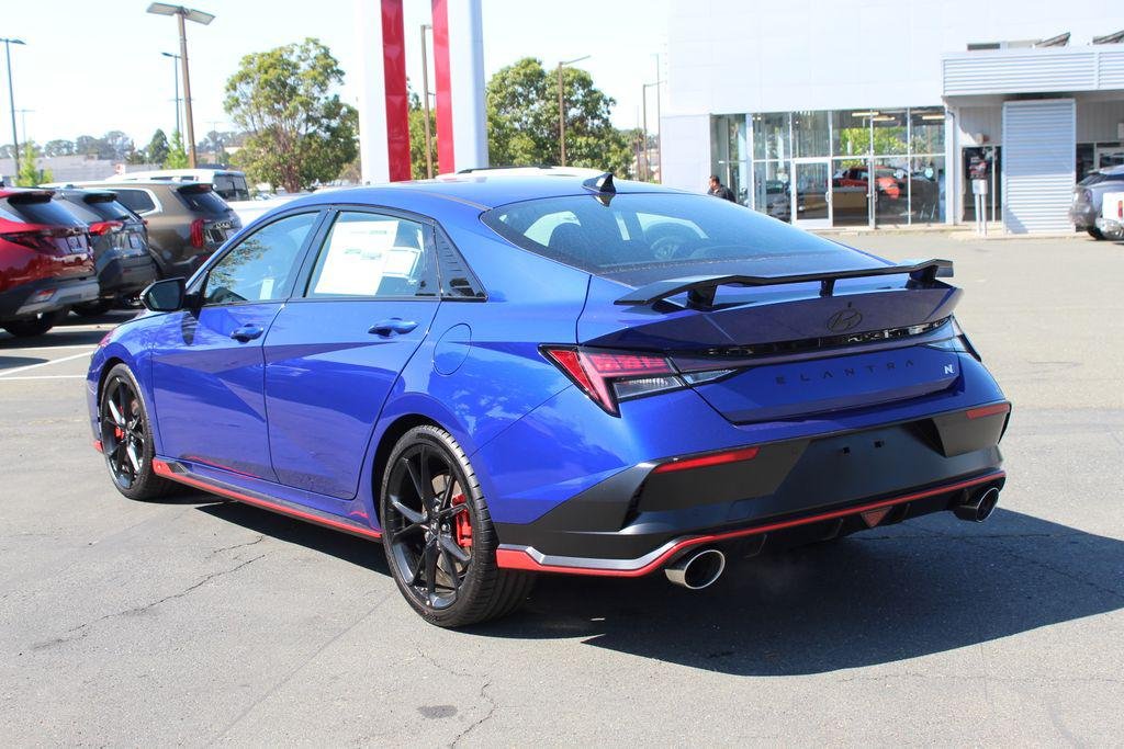 New 2026 Blue Hyundai Sedan image 9