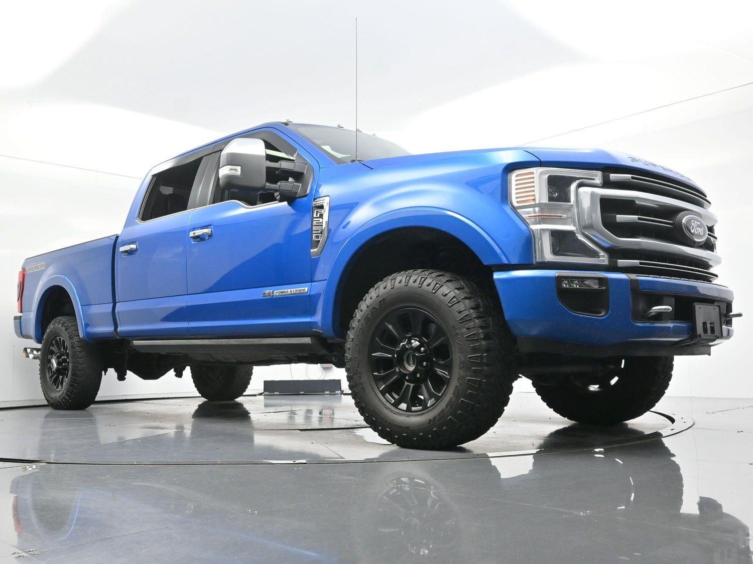 Used 2021 Velocity Blue Ford Platinum image 45