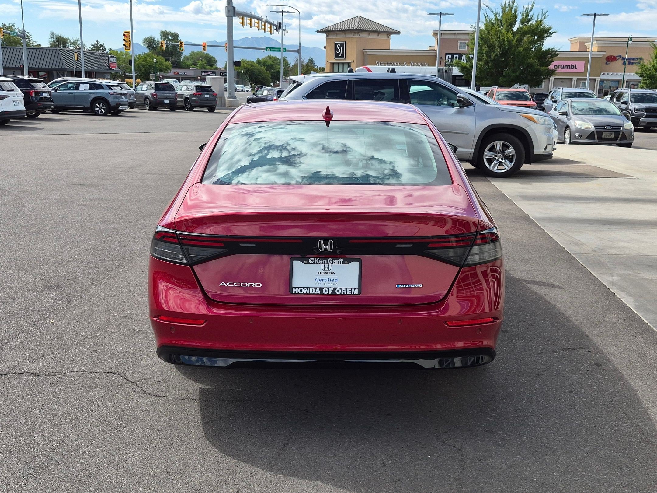 Certified Used 2024 Radiant Red Metallic Honda EX-L image 40
