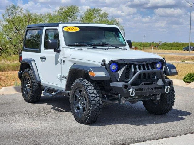 Used 2024 White Jeep Sport 4x4 image 3