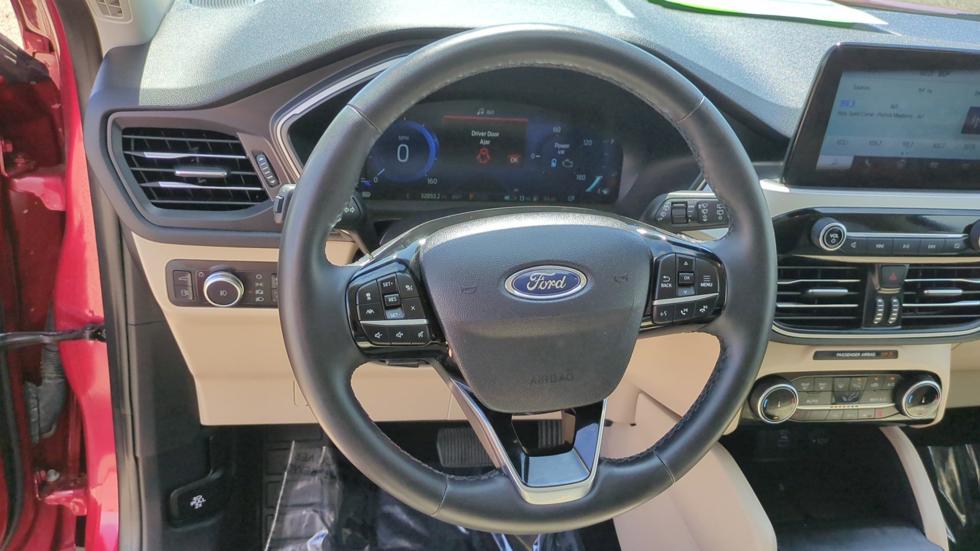 Used 2022 Red Metallic Ford SEL Plug-In Hybrid image 16