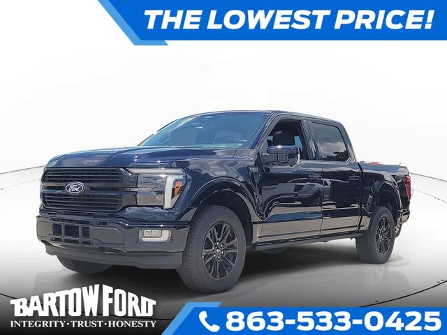 New 2026 Blue Metallic Ford Platinum image 1