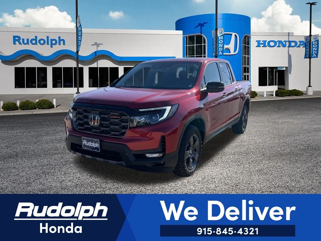 New 2026 Radiant Red Metallic II Honda TrailSport image 1