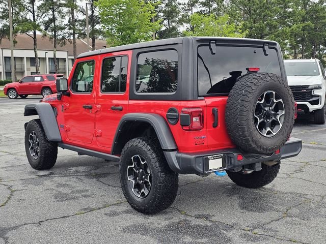 Used 2022 Red Jeep Unlimited Rubicon 4xe image 16