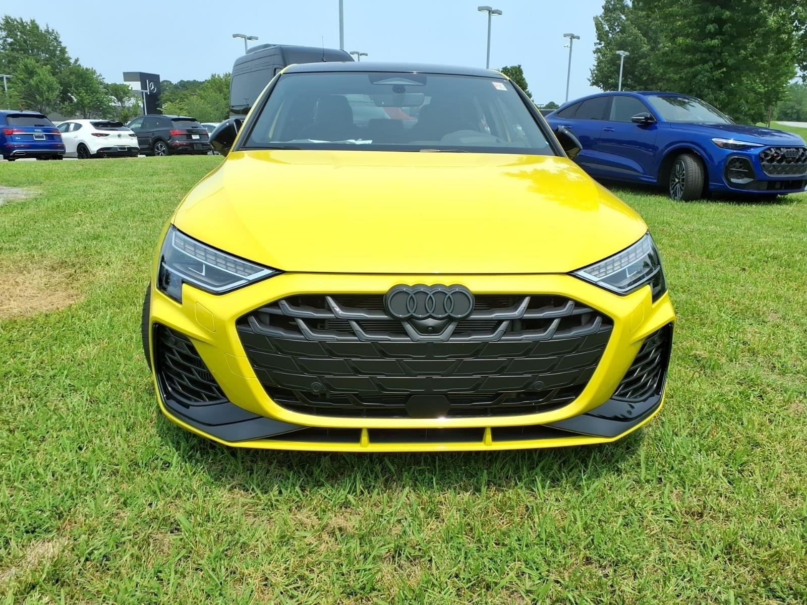 New 2026 Python Yellow Metallic Audi PREM image 2