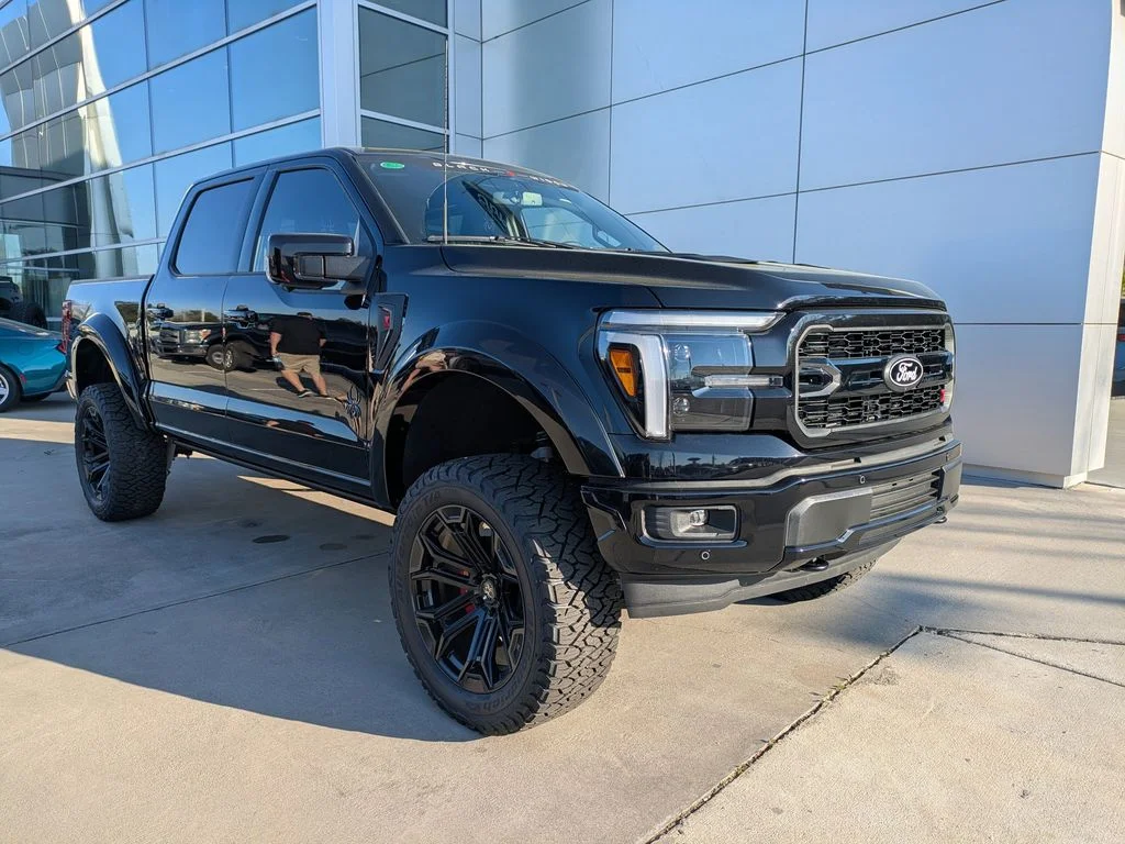 New 2026 Agate Black Metallic Ford Lariat image 2