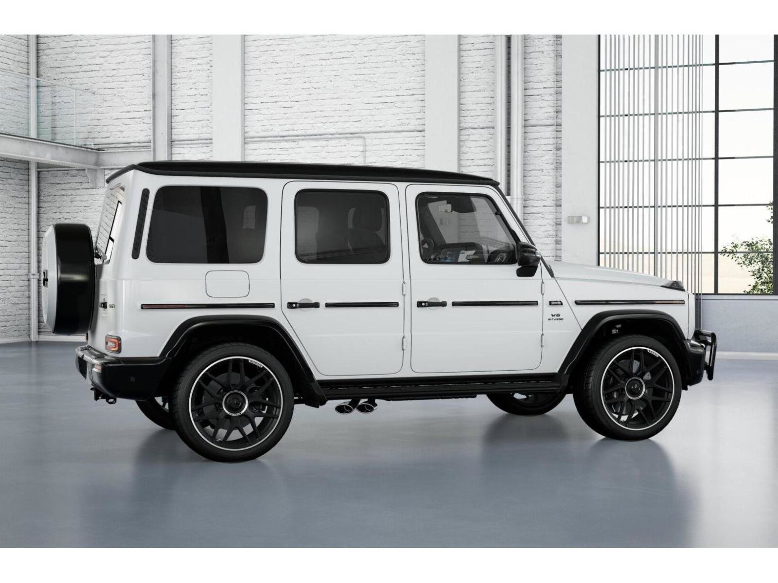 New 2027 MANUFAKTUR Moonlight White Magno Mercedes-Benz G 63 AMG® image 18
