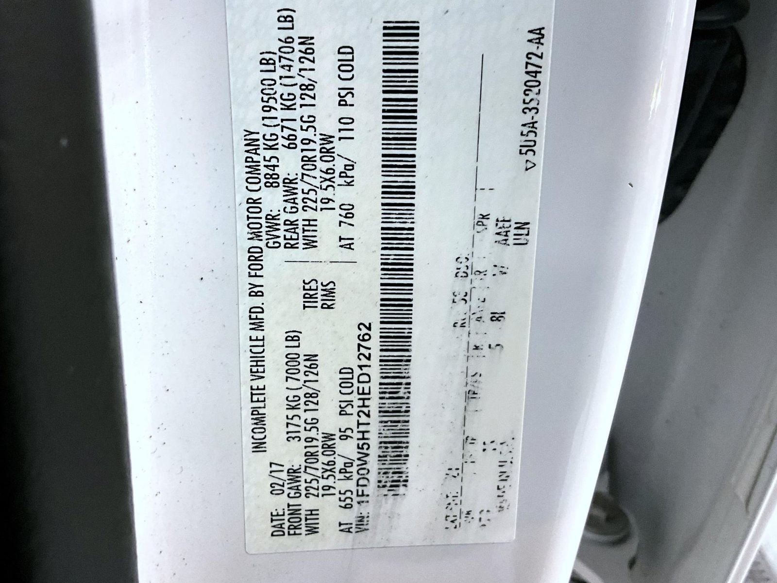 Used 2017 White Ford XL image 26