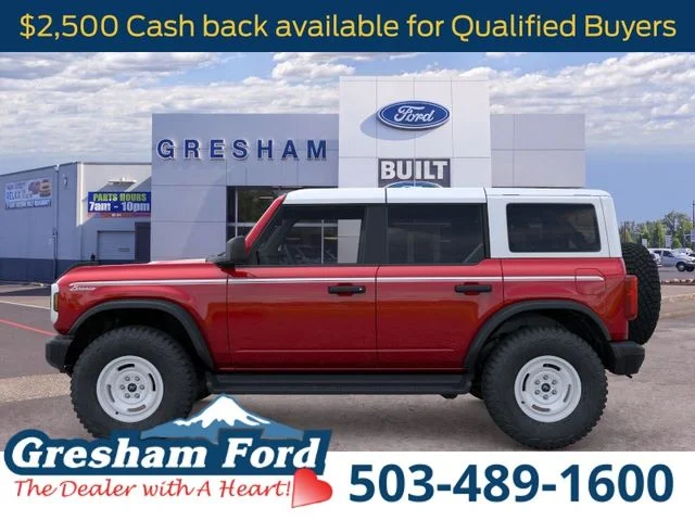 New 2026 Ruby Red Metallic Tinted Clearcoat Ford Heritage Edition image 3