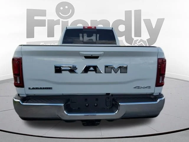 New 2026 Bright White Clear-Coat Exterior Paint RAM Laramie image 4