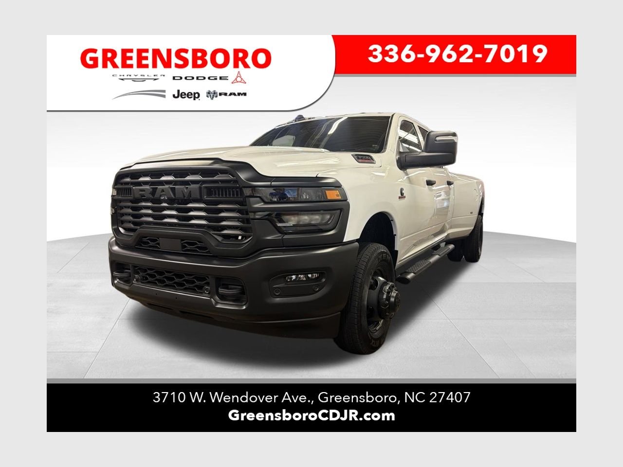 New 2026 Bright White Clear-Coat Exterior Paint RAM Tradesman image 1