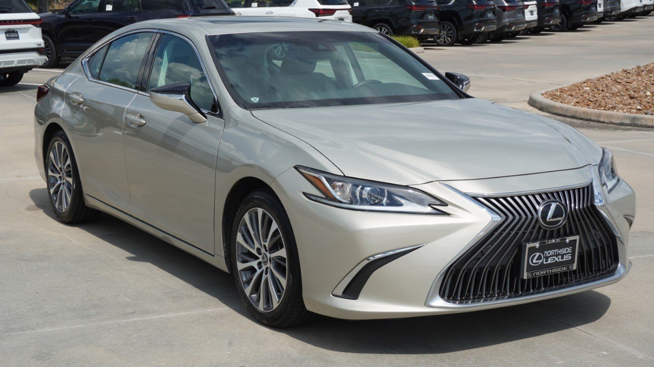 Certified Used 2020 MOONBEAM BEIGE MET Lexus ES 350 image 3