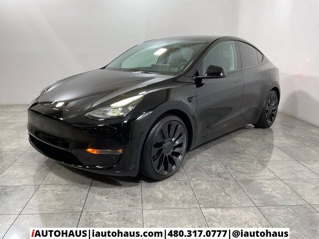 Used 2023 Black Tesla Performance image 3