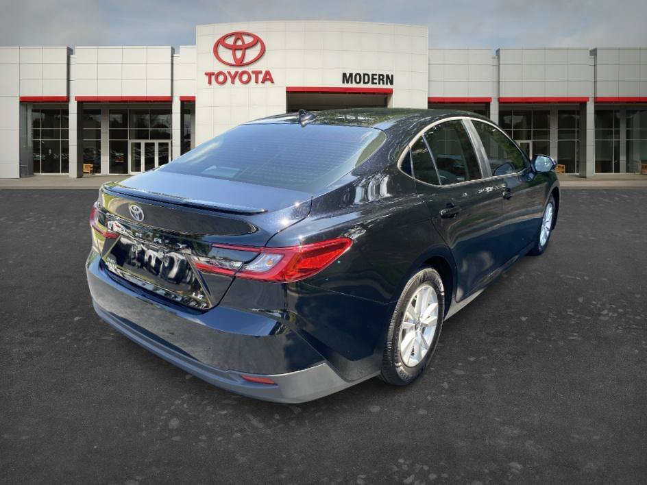 Used 2025 Midnight Black Metallic Toyota LE image 5