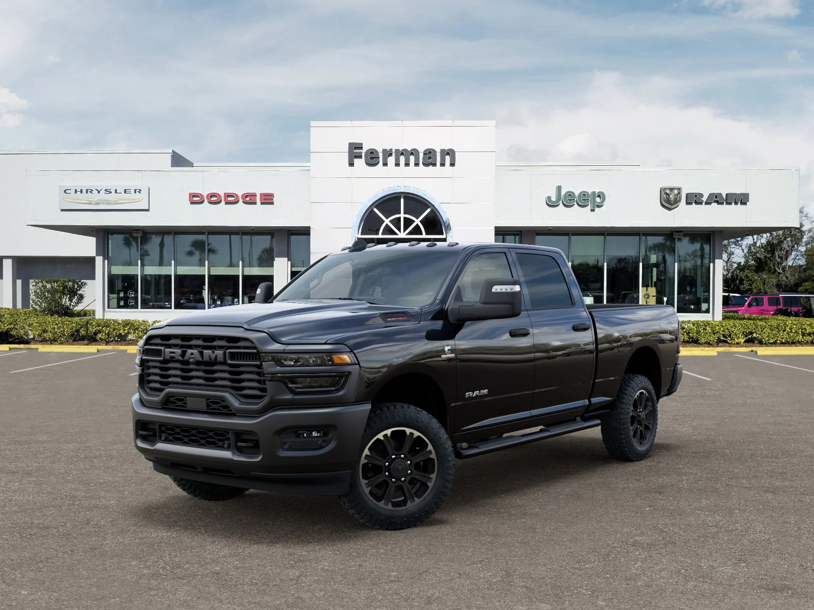 New 2026 Diamond Black Crystal Pearl-Coat Exterior Paint RAM Warlock image 32