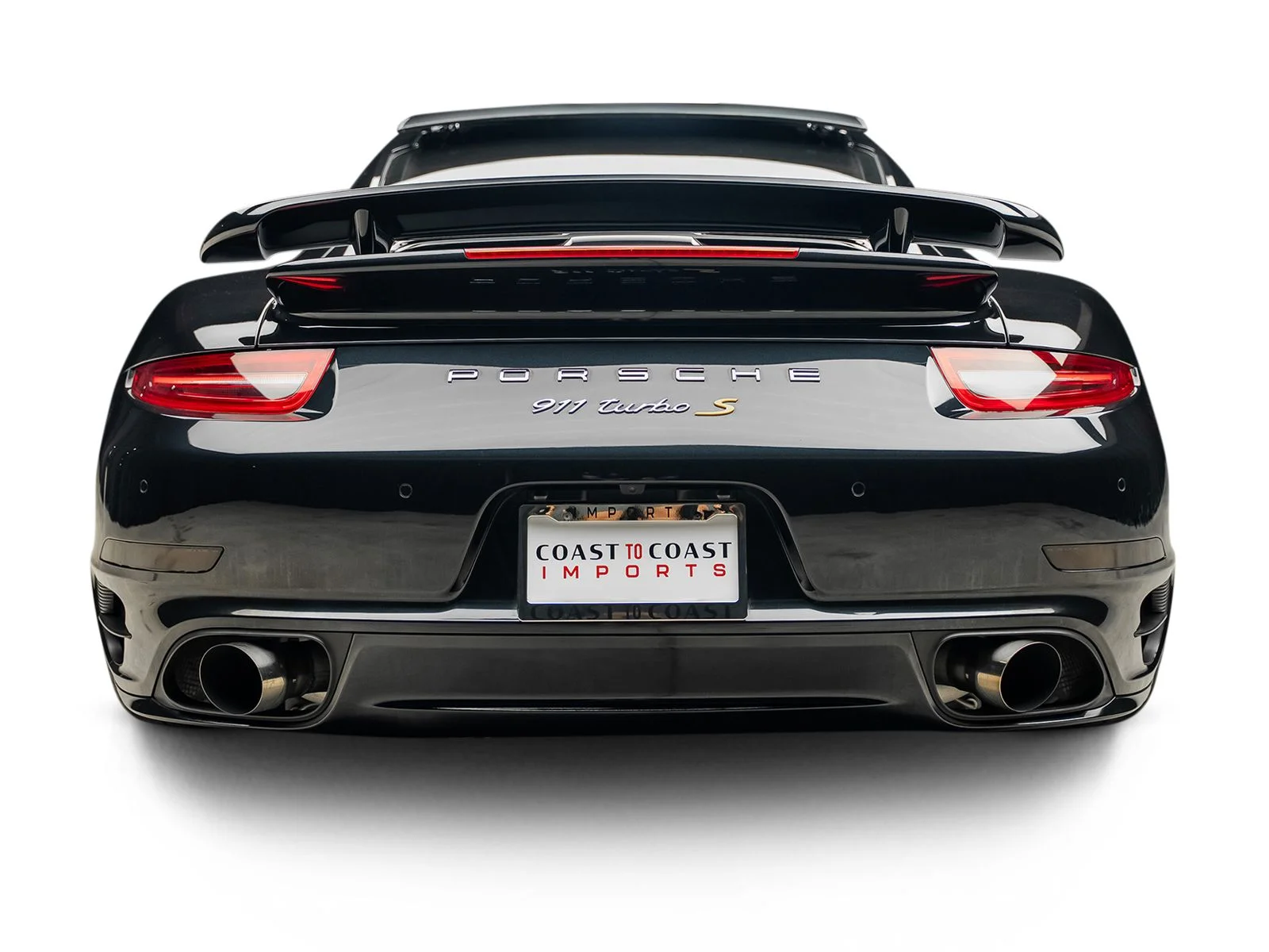 Used 2015 Black Porsche Turbo S image 16