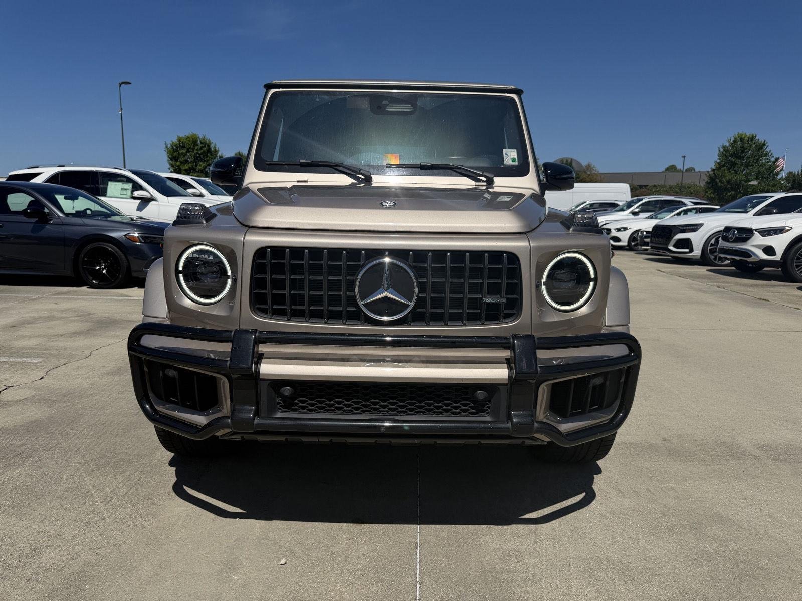 Certified Used 2025 MANUFAKTUR Desert Silver metallic Mercedes-Benz AMG® G 63 image 2