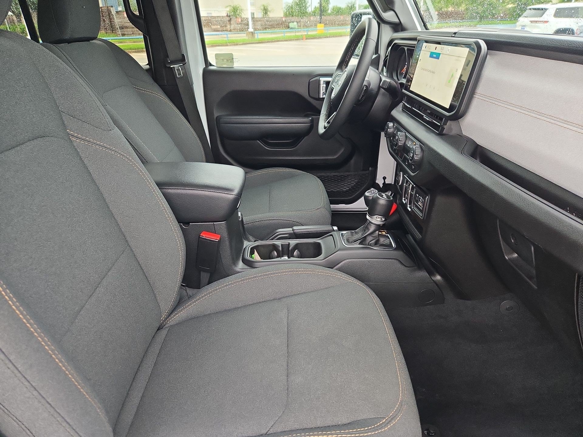 Used 2025 Bright White Clearcoat Jeep Sport S image 30