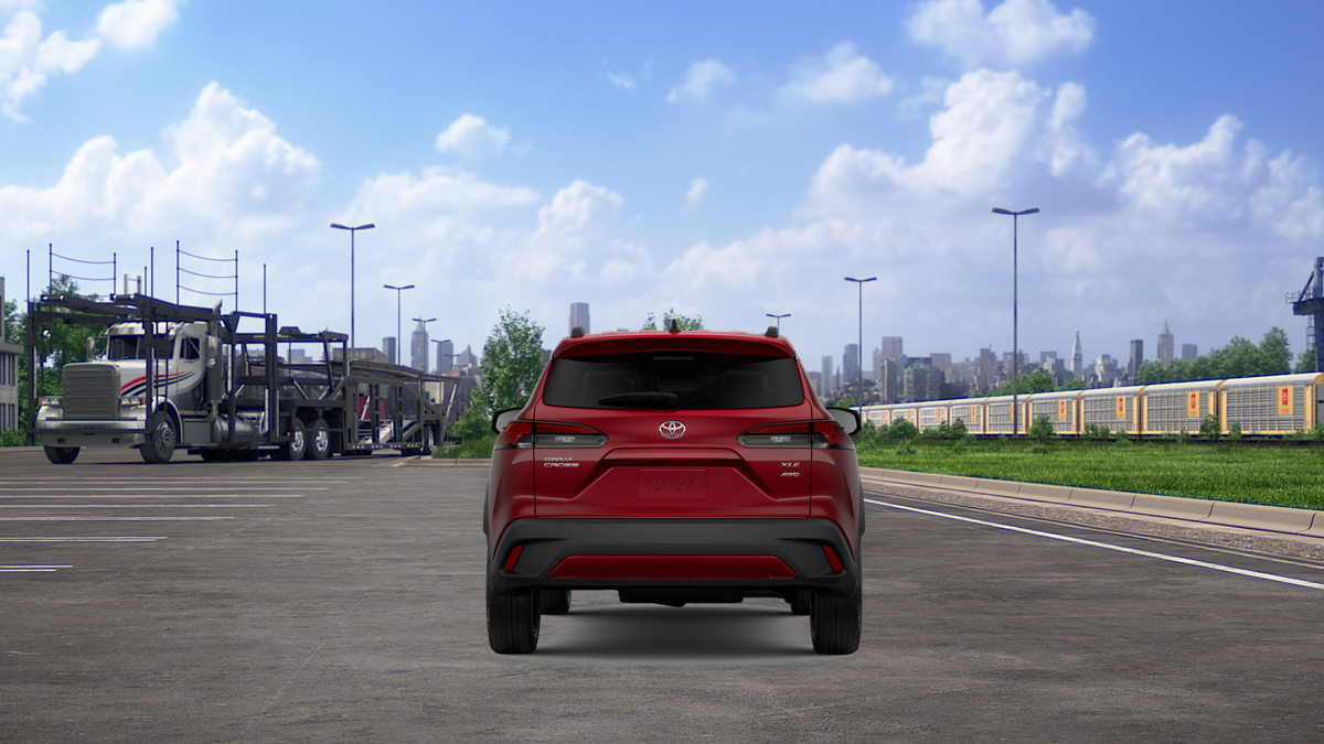 New 2026 Soul Red Crystal Toyota XLE image 8