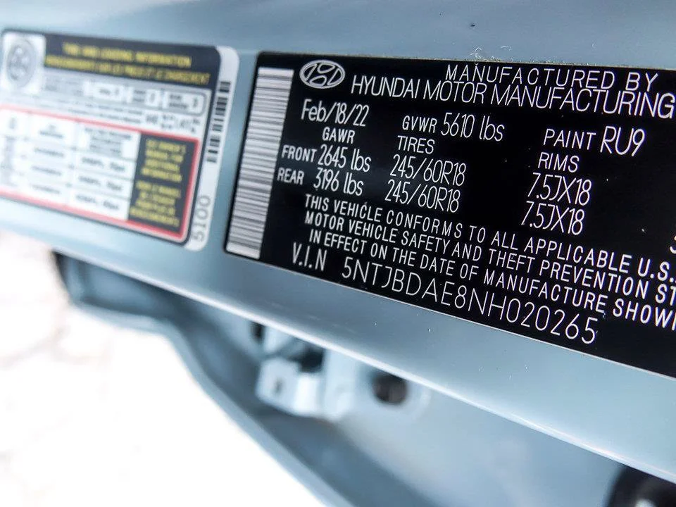 Used 2022 Blue Stone Hyundai SEL image 31