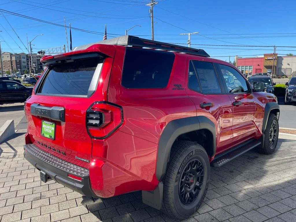 New 2026 Supersonic Red Toyota TRD Off-Road Premium i-FORCE MAX image 5