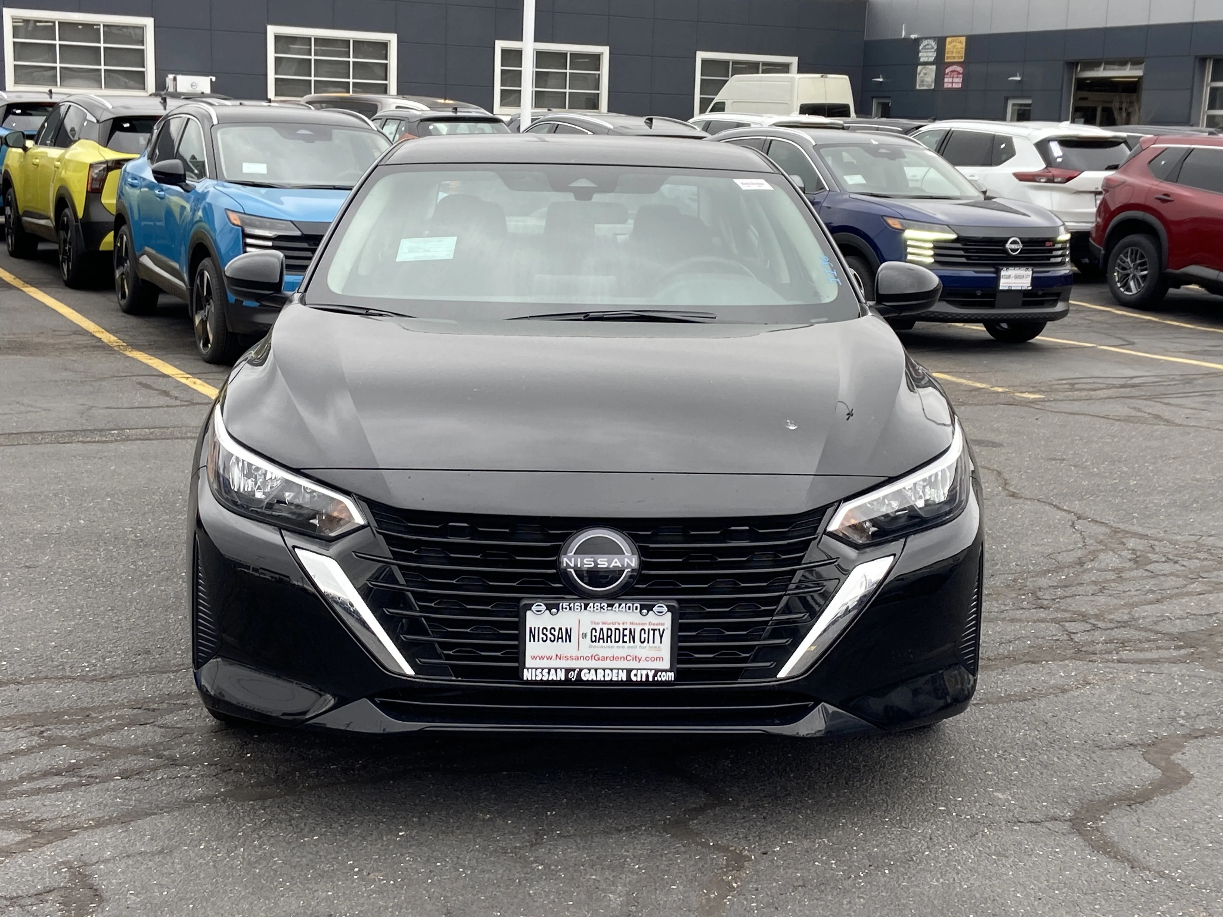 New 2025 Super Black Nissan SV image 2