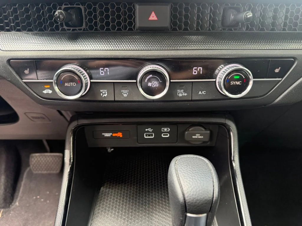 Used 2024 Meteorite Gray Metallic Honda EX image 28